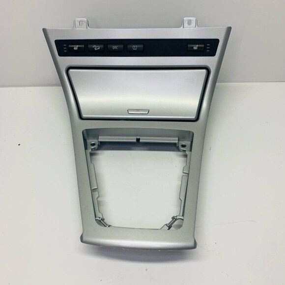 07-10 BMW E83 X3 Center Console Trim Bezel Ashtray Switch OEM 3411706 OEM Silver - Picture 1 of 14
